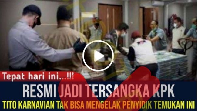 Heboh Tito Karnavian Jadi Tersangka KPK, Ternyata Begini Faktanya