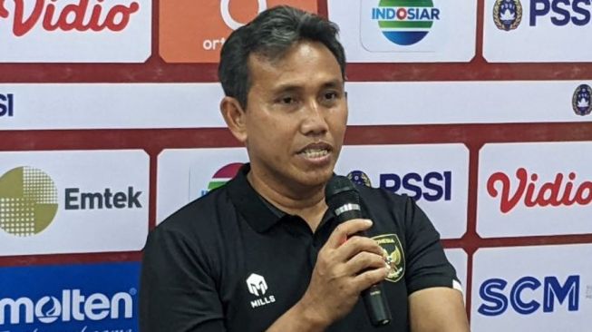Pelatih Timnas Indonesia U-17, Bima Sakti. [Dok.Antara]