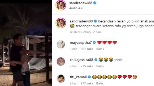 Sandra Dewi (Instagram/@sandradewi88)