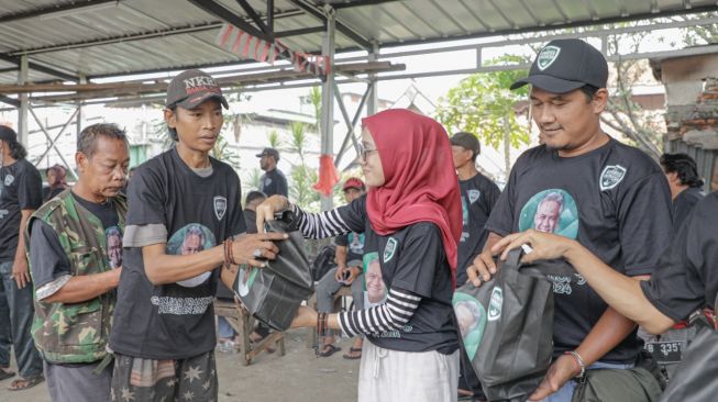 Gencar Lakukan Operasi Pasar, Pedagang, PKL dan Kowarteg di Bekasi Beri Dukungan ke Ganjar
