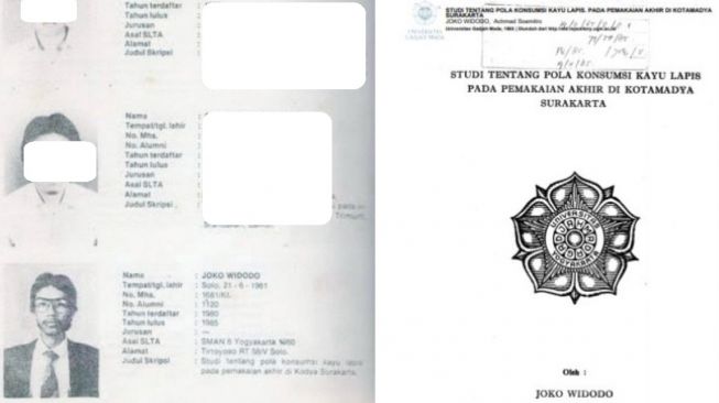 Setelah Bandingkan Foto Wisuda Jokowi, Dokter Tifa Pertanyakan: Fix Ada Dua Orang?