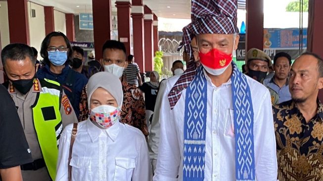 Ganjar dan Istri ke Mamuju Promosi UMKM Hingga Penanganan Stunting