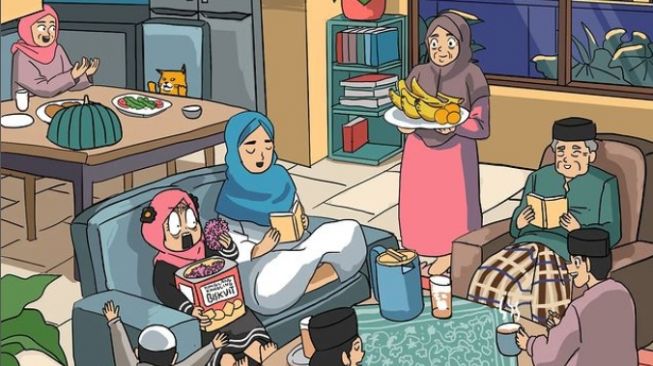 Poster Kartun Yang Diunggah Presiden Jokowi Bikin Gempar Anya Forger