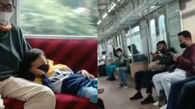 Protes Gegara Ada Anak Kecil Tiduran di Bangku KRL, Penumpang Jadi Sasaran Amuk: Ribet Amat, Toh Juga Masih Sepi