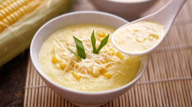 Resep Bubur Jagung Kuah Kental dan Creamy, Menu Sarapan yang Pas