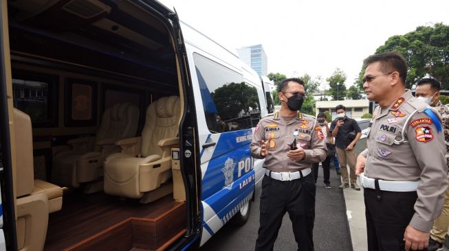 Jelang G20, Korlantas Luncurkan Mobil Komando Full Spek ke Bali