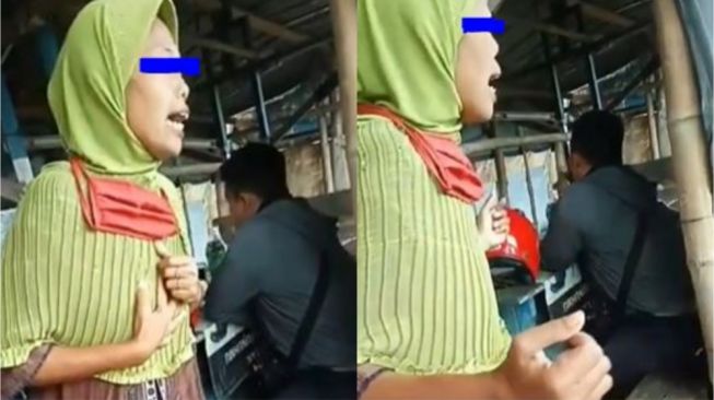 Ditagih Utang lalu Lakukan Hal Tak Senonoh, Emak-Emak ini Malah Joget Sambil Tunjukan Ini