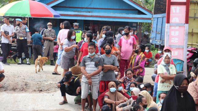 Pasar Murah di Desa Kalahein, Pemkab Barsel Berupaya Tekan Inflasi