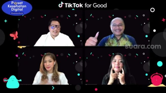 Tiktok Luncurkan Portal Pusat Kesehatan Digital dan Survei Kesejahteraan Mental