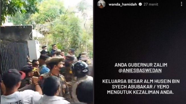 Sentil Wanda Hamidah yang Sebut Anies Zalim, Relawan: Jangan sampai Fitnah Pemimpin yang Berbuat Adil