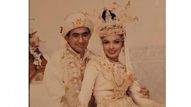 Foto Lawas Pernikahan Najwa Shihab (Instagram/@najwashihab)