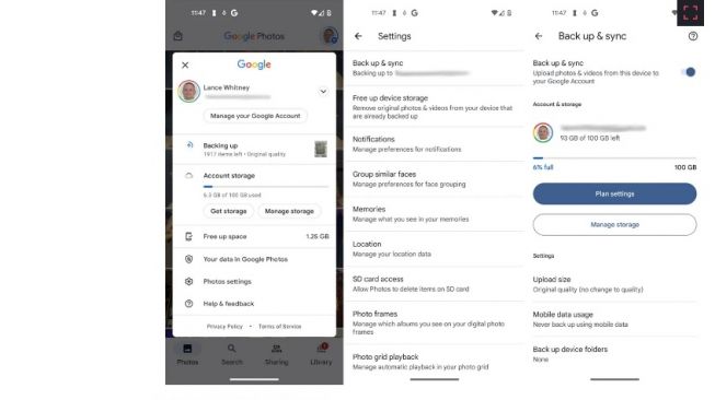 Tampilan di Google Photo [ZDNET]