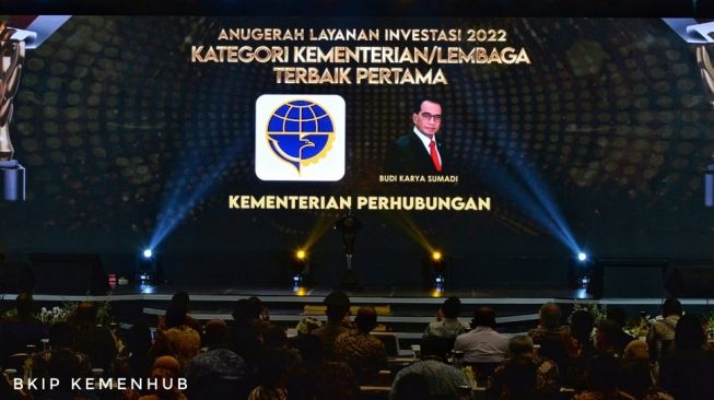 Tiga Aplikasi Perizinan Hubla Turut Mendukung Kemenhub Raih Anugerah Layanan Investasi 2022