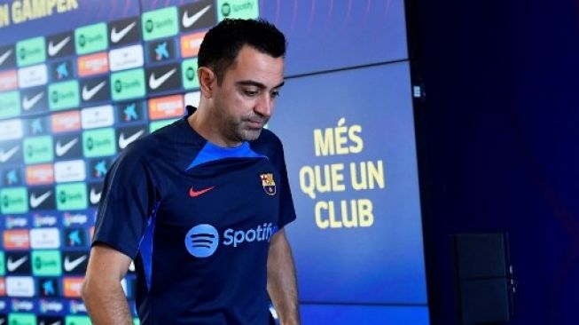 Xavi Hernandez Berharap Reaksi Para Pemain Barcelona di Markas Valencia