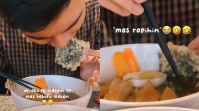 Bucin Mode On, Pria Ini Sampai Kembalikan Makanan yang Belum Difoto