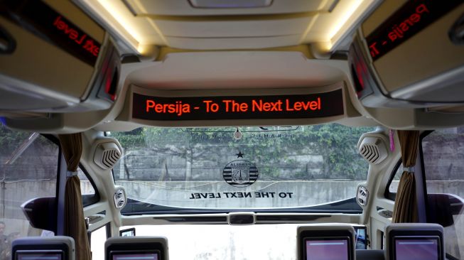 Penampakan Bus baru Persija Jakarta (Dok. Persija).