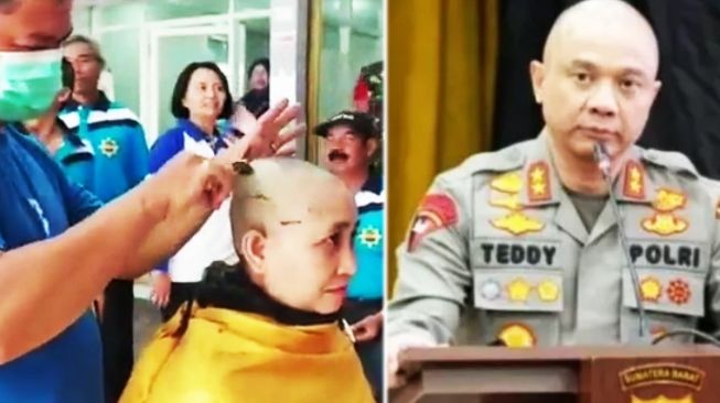 Teman Sekolah Terlanjur Cukur Gundul, Teddy Minahasa Batal Jadi Polda Jatim