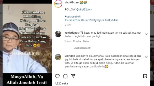 Tangkapan layar video. [Instagram/@viral62com]