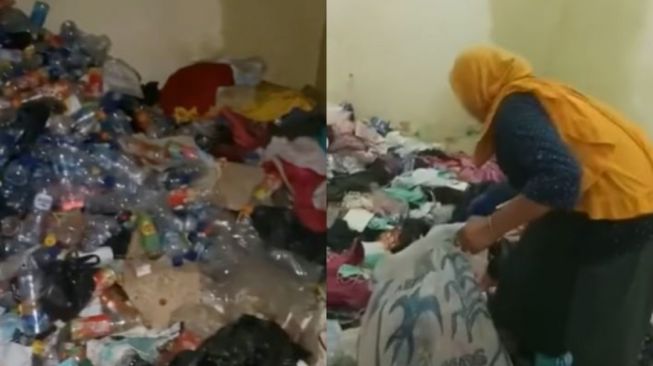 Pemilik Kos Emosi Gegara Gadis Ini Nimbun Sampah Sekamar Penuh: Gimana Makannya?