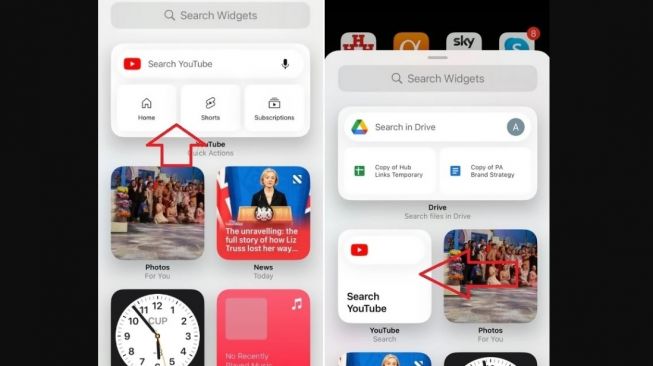 Menambahkan Widget YouTube di iPhone. [Phone Arena]