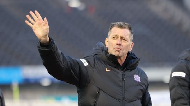 Pelatih Sanfrecce Hiroshima asal Jerman, Michael Skibbe. [Dok J League]