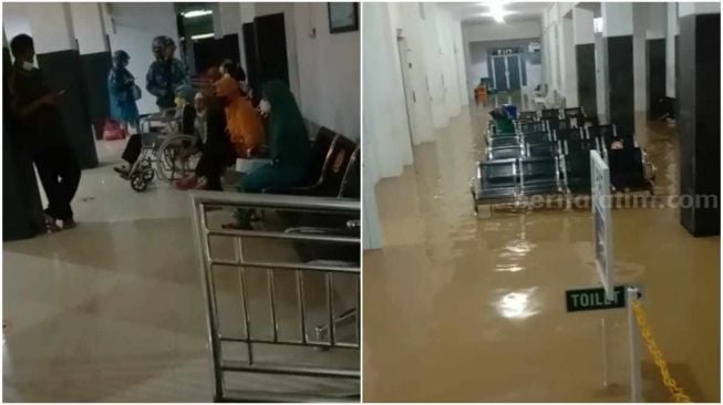 RSUD dr Soedomo Trenggalek Sampai Terendam Banjir, Pasien Dievakuasi