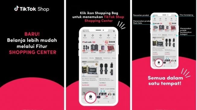 Permudah Aktivitas Jual Beli, TikTok Shop Luncurkan TikTok Shop Shopping Center