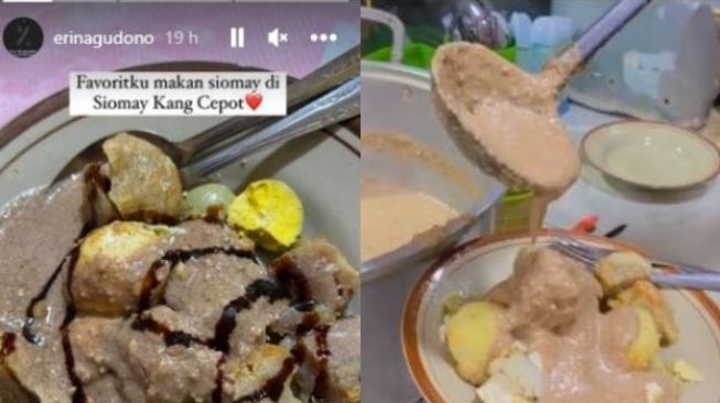 Mencicipi Nikmatnya Siomay Kang Cepot, Salah Satu Kuliner Legendaris Favorit Erina Gudono