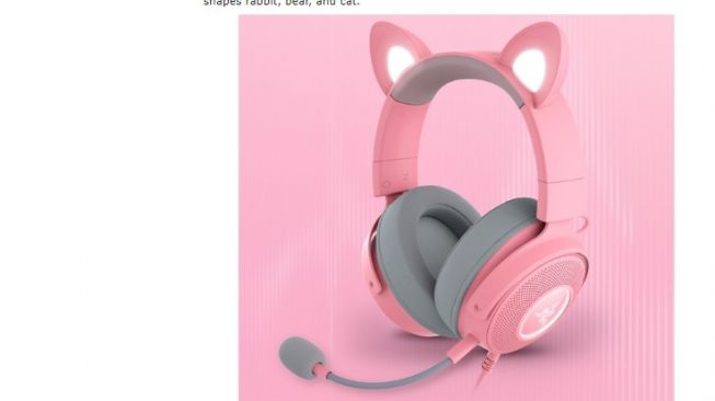 Headset Razer Kraken Kitty V2 Pro  [Gizmochina]