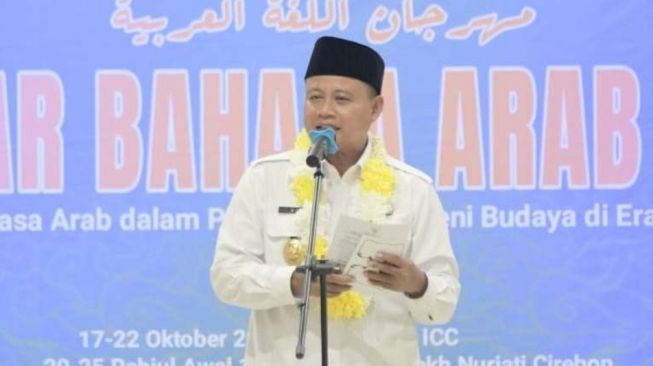 Uu Ruzhanul Ulum Prihatin Minat Masyarakat Belajar Bahasa Arab Masih Rendah