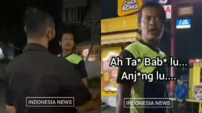 Absen Nama-Nama Hewan, Tukang Pakir Seribu Bayangan Ini Ngamuk Tak Terima dengan Bayaran Pengunjung Minimarket