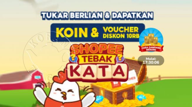 Kunci Jawaban Shopee Tebak Kata Tantangan Harian Selasa 18 Oktober 2022