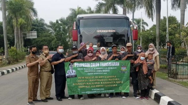 Program Transmigrasi Kembali Bergulir, Dibekali Rp 10 Juta 4 KK dari Kabupaten Bekasi Hijrah ke Sultra