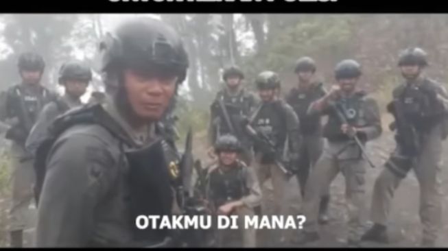 Beredar Video Pesan dari Polisi untuk Polisi yang Hancurkan Reputasi Institusi: Otakmu Dimana!