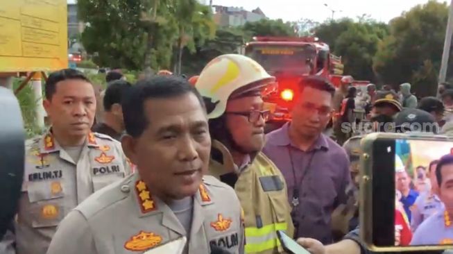 Polisi Periksa 4 Pekerja Bangunan Terkait Kebakaran Kubah Masjid Raya Jakarta Islamic Center