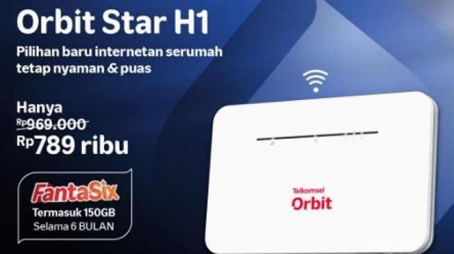 Huawei dan Telkomsel Kenalkan Modem Orbit Star H1, 