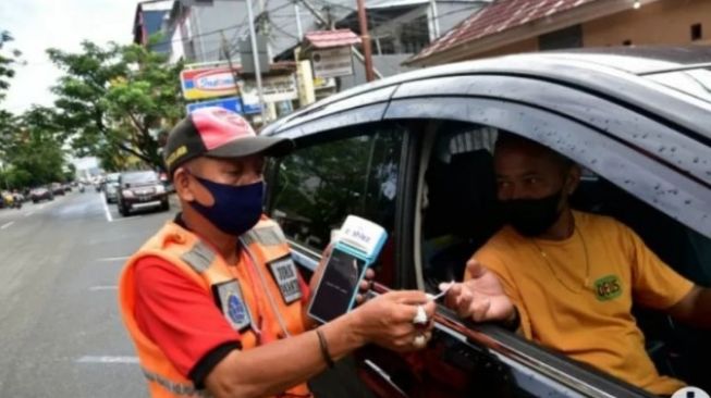 Dinas Perhubungan Kota Ambon Uji Coba Parkir Digital