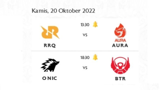 Jadwal Playoff MPL ID Season 10 Hari Ini: RRQ Hoshi vs Aura Fire Tentukan yang Terbaik Musim Ini