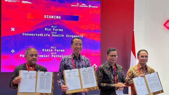 Kimia Farma Gandeng Pantai Premier Pathology Kembangkan Teknologi dan Pelayanan di Laboratorium Diagnostik