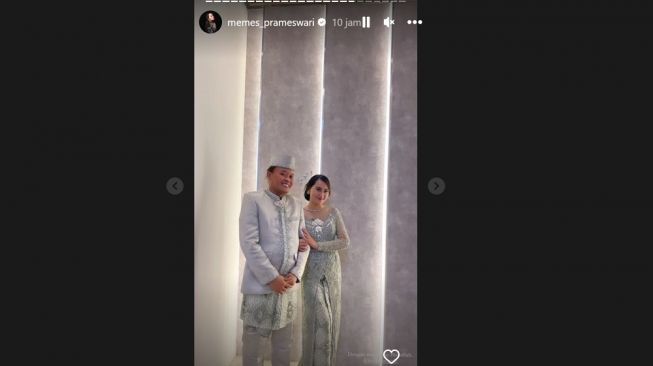 Pamer Foto Mesra Pakai Baju Pengantin, Sule dan Memes Prameswari Resmi Menikah?