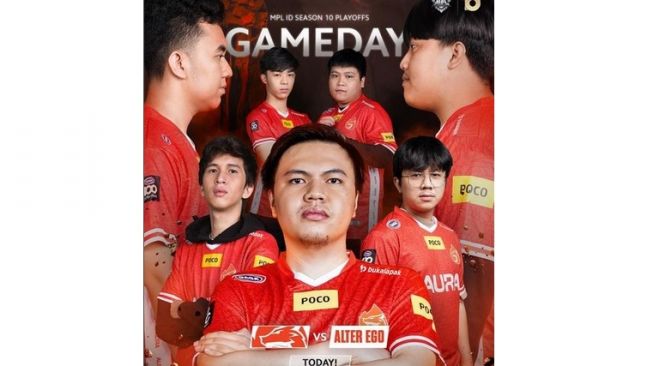 Hasil Playoff MPL ID Season 10: Aura Fire Comeback, Alter Ego Angkat Kaki