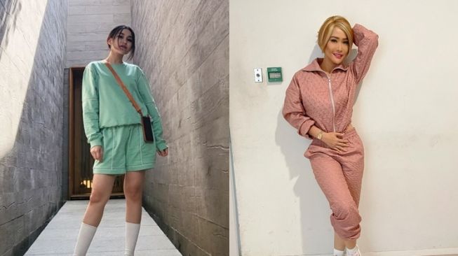 Berencana Ingin Jadi Besan, Intip 9 Potret Adu Gaya Ayu Ting Ting dan Inul Daratista