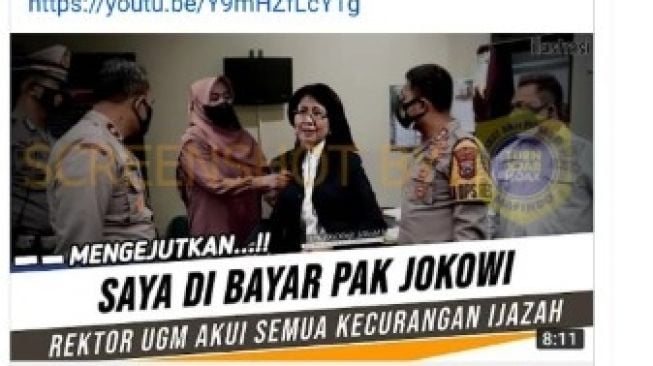 Fakta Rektor UGM Akui Dibayar Jokowi Soal Kecurangan Ijazah Palsu