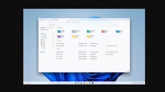 Pembaruan Windows 11, tab explorer. [Windows]
