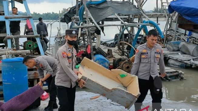 Polisi Larang Keras Penambangan Biji Timah Ilegal di Bangka