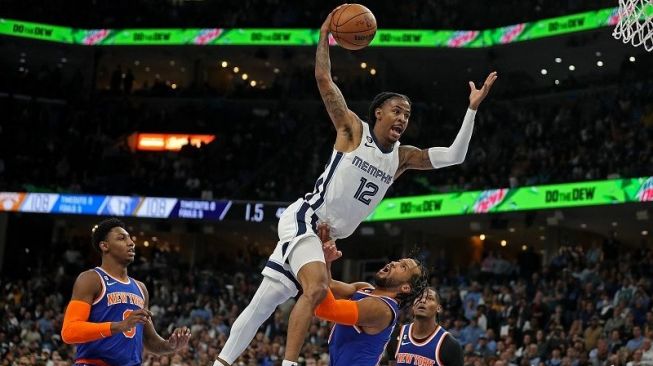 Hasil NBA: Grizzlies Butuh Overtime untuk Tundukkan Knicks
