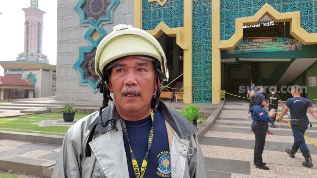 Pendinginan Ulang, Petugas Sebut Ada 4 Titik Bara Api di TKP Kebakaran Kubah Jakarta Islamic Center