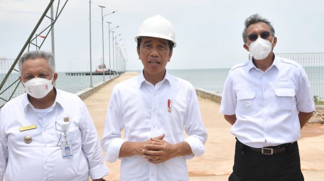 Tinjau Pelabuhan Tanjung Ular, Jokowi: Kita Harapkan Bisa Tingkatkan Mobilitas Barang dan Daya Saing