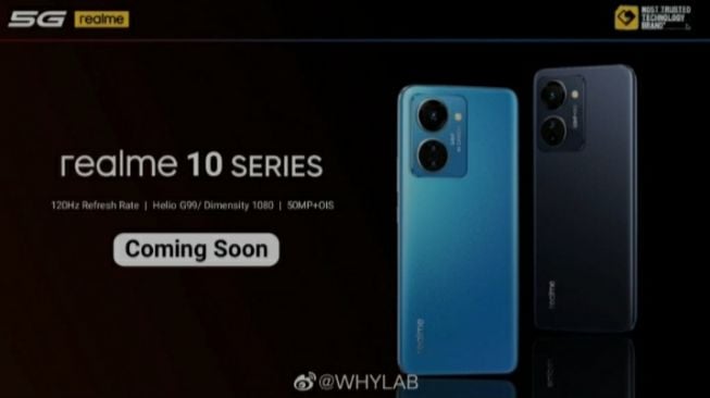 Bocoran Realme 10 Series. [Weibo]