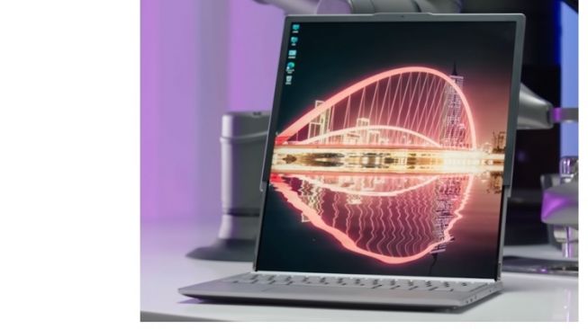 laptop Thinkpad rollable baru dengan layar 12 inci [Gizmochina]